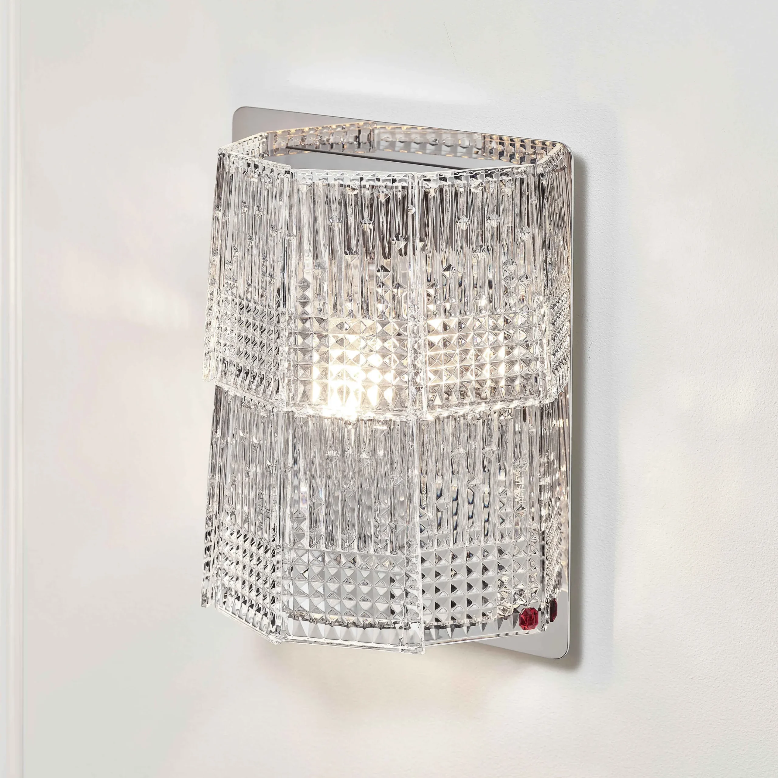 Appliques-Baccarat Applique Tuile de Cristal Piccadilly (1L)