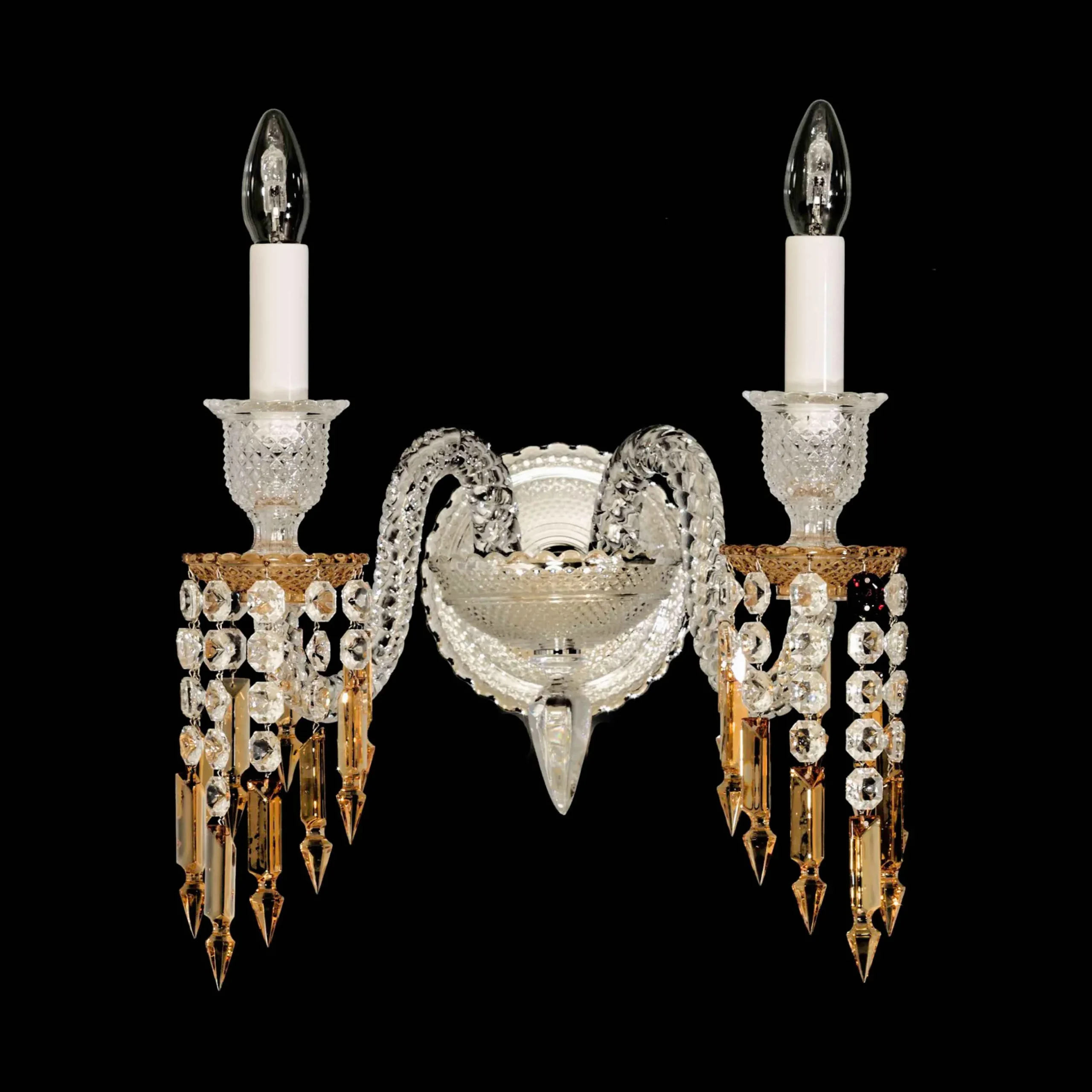 Appliques-Baccarat Applique Zénith Charleston (2L)