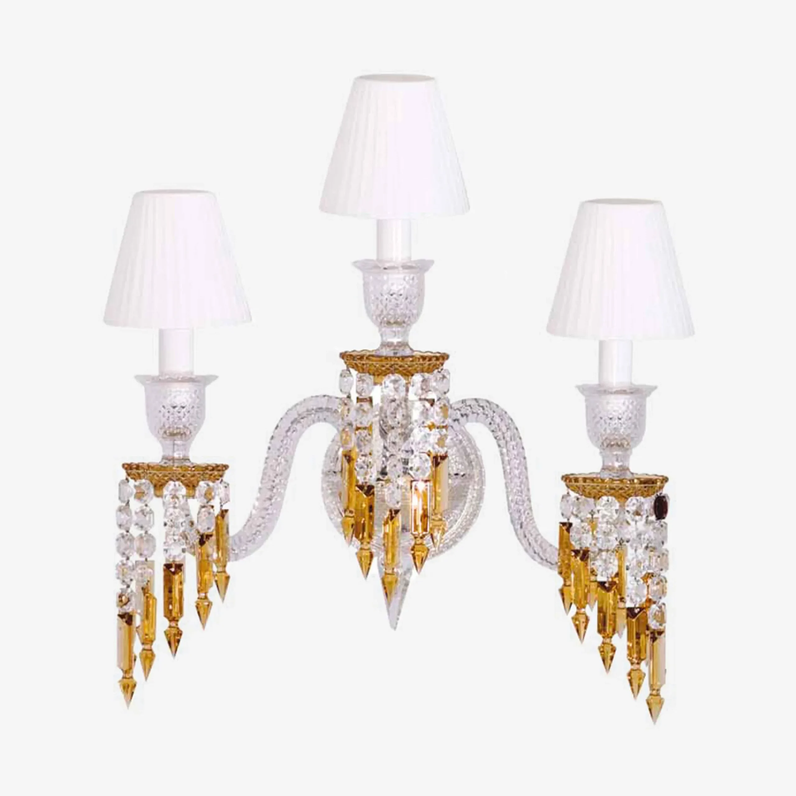 Appliques-Baccarat Applique Zénith Charleston (3L)
