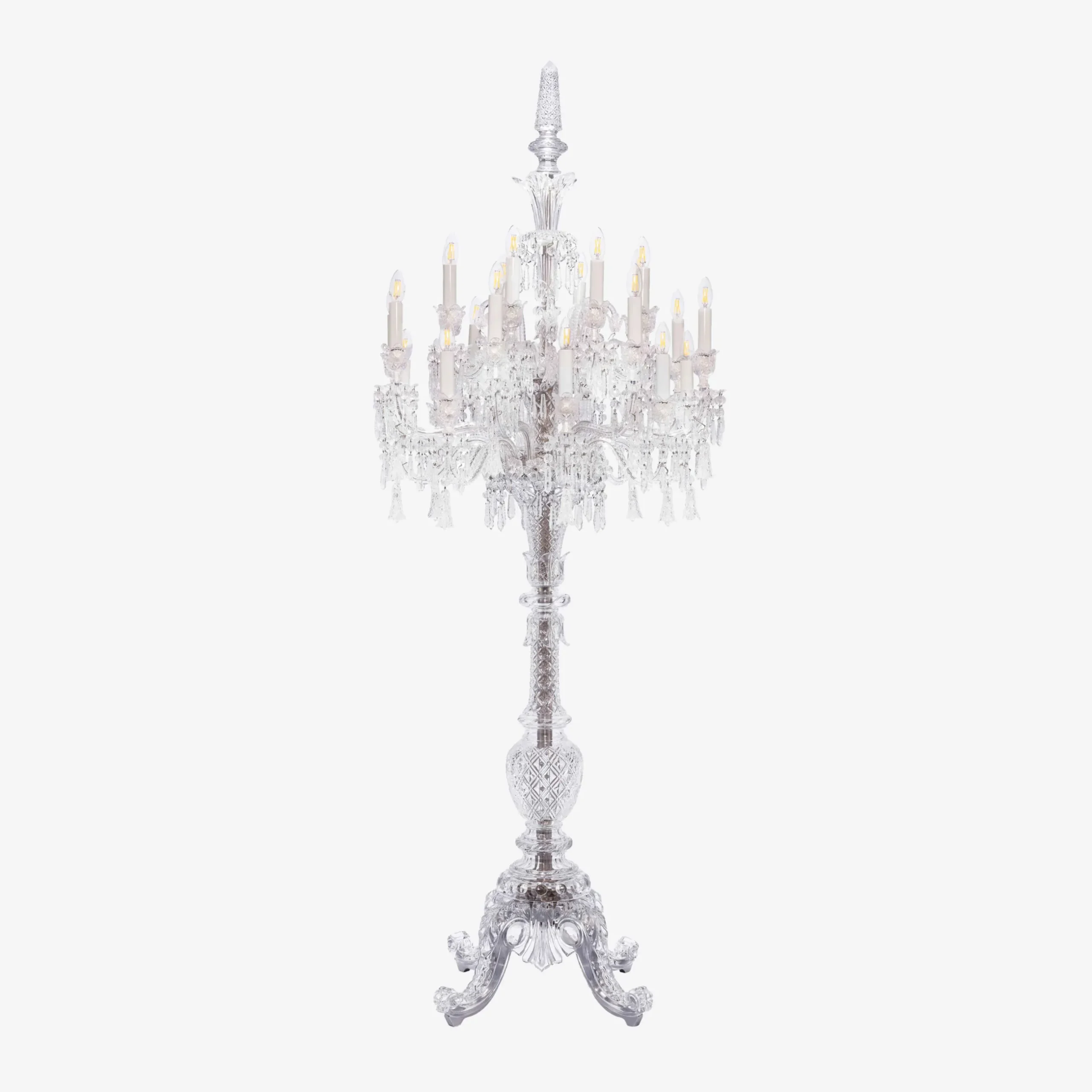Lampadaires-Baccarat Candélabre Tsarine (24L)