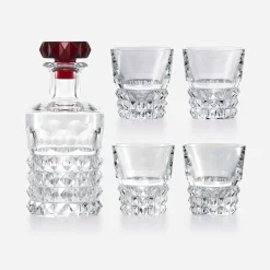 Carafes Et Flacons-Baccarat Coffret Bar Gobelets et Carafe Louxor