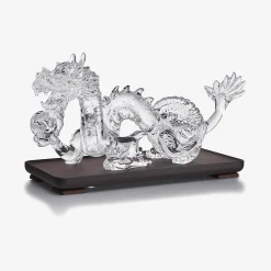 Sculptures Animalières Et Prestige-Baccarat Dragon Zodiaque 2024 XL