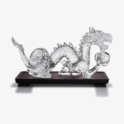 Sculptures Animalières Et Prestige-Baccarat Dragon Zodiaque 2024 XL