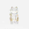 Figurines-Baccarat Figurine Chat Maneki Neko S