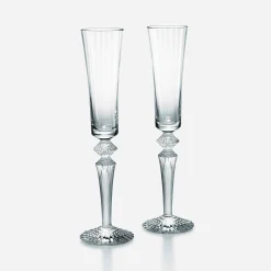 Verres À Vin, Champagne Et Eau-Baccarat Flûtes Mille Nuits Flutissimo Clair