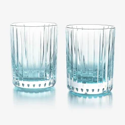 Chopes Et Gobelets-Baccarat Gobelets Harmonie Colors of Joy Pastel Turquoise