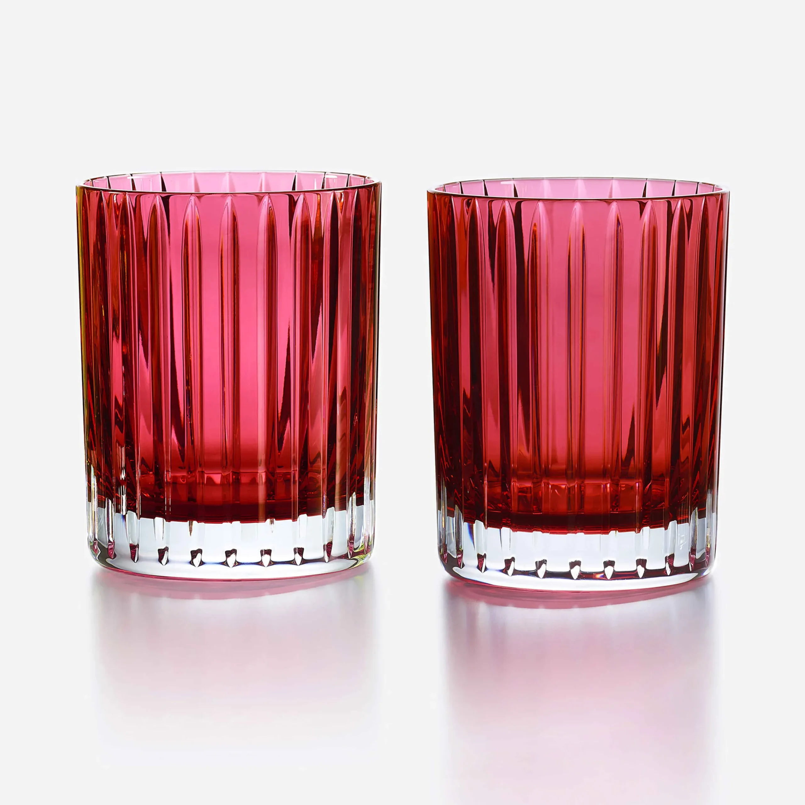 Chopes Et Gobelets-Baccarat Gobelets Harmonie Colors of Joy Rouge