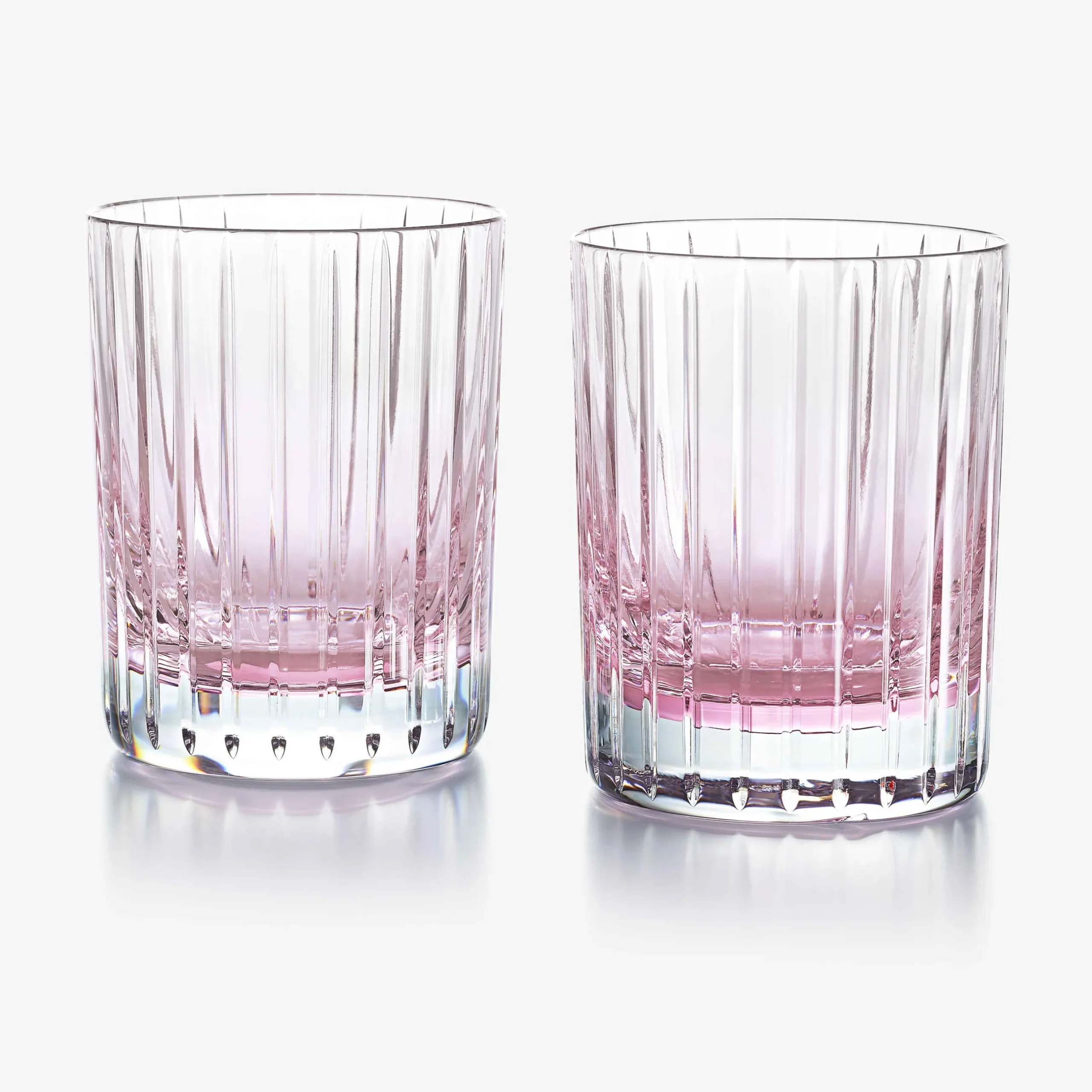 Chopes Et Gobelets-Baccarat Gobelets Harmonie Colors of Joy Pastel Rose