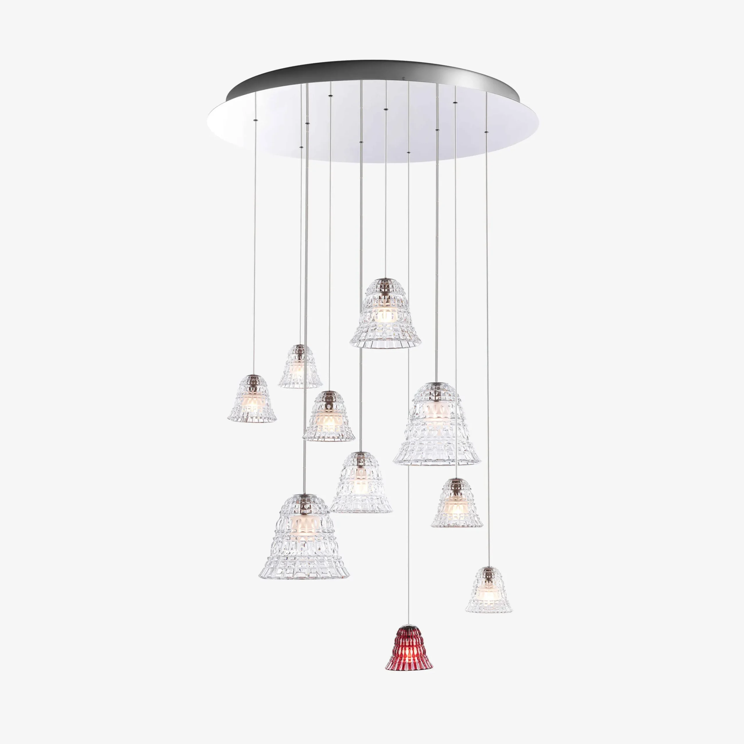 Lustres|Suspensions Et Plafonniers-Baccarat Lustre New Antique L (10L)