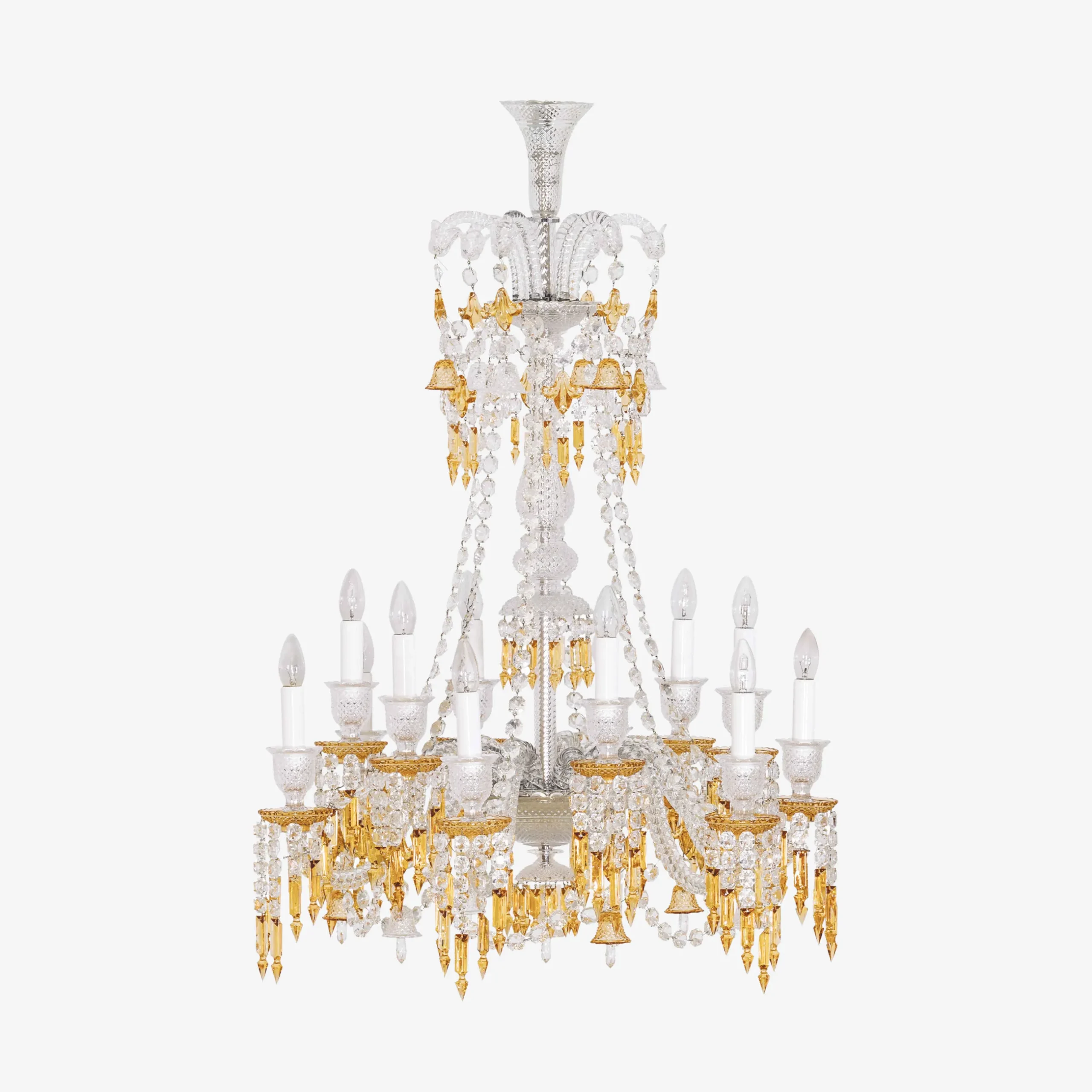 Lustres-Baccarat Lustre Zénith Charleston Long (12L)