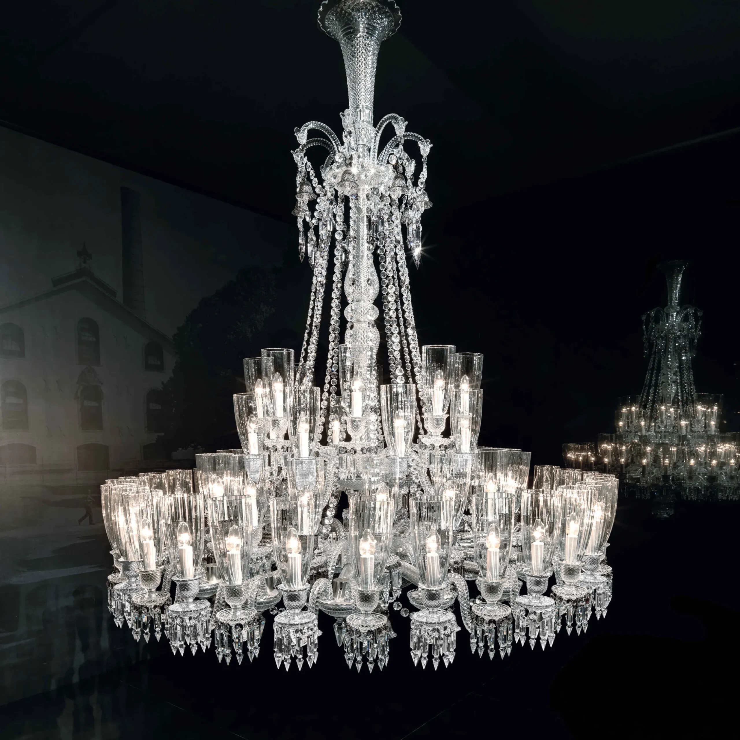Lustres-Baccarat Lustre Zénith Court (64L)
