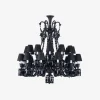 Lustres-Baccarat Lustre Zénith Noir (24L)