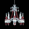 Lustres-Baccarat Lustre Zénith Rouge (8L)