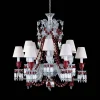 Lustres-Baccarat Lustre Zénith Rouge (12L)