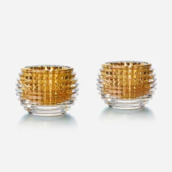 Photophores Et Bougeoirs-Baccarat Photophe Eye Or