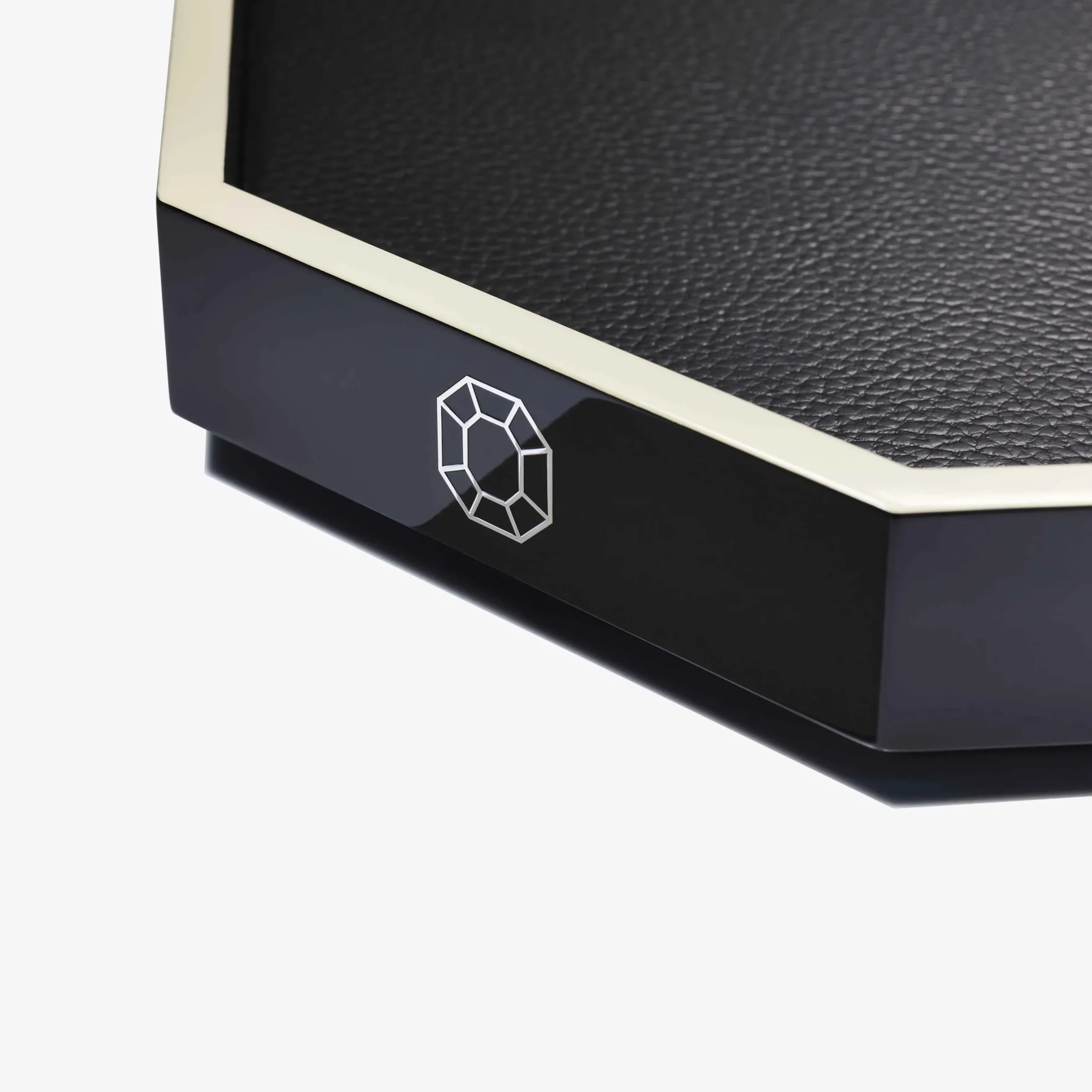 Plateaux Et Dessous De Verre-Baccarat Plateau Octogone S Noir