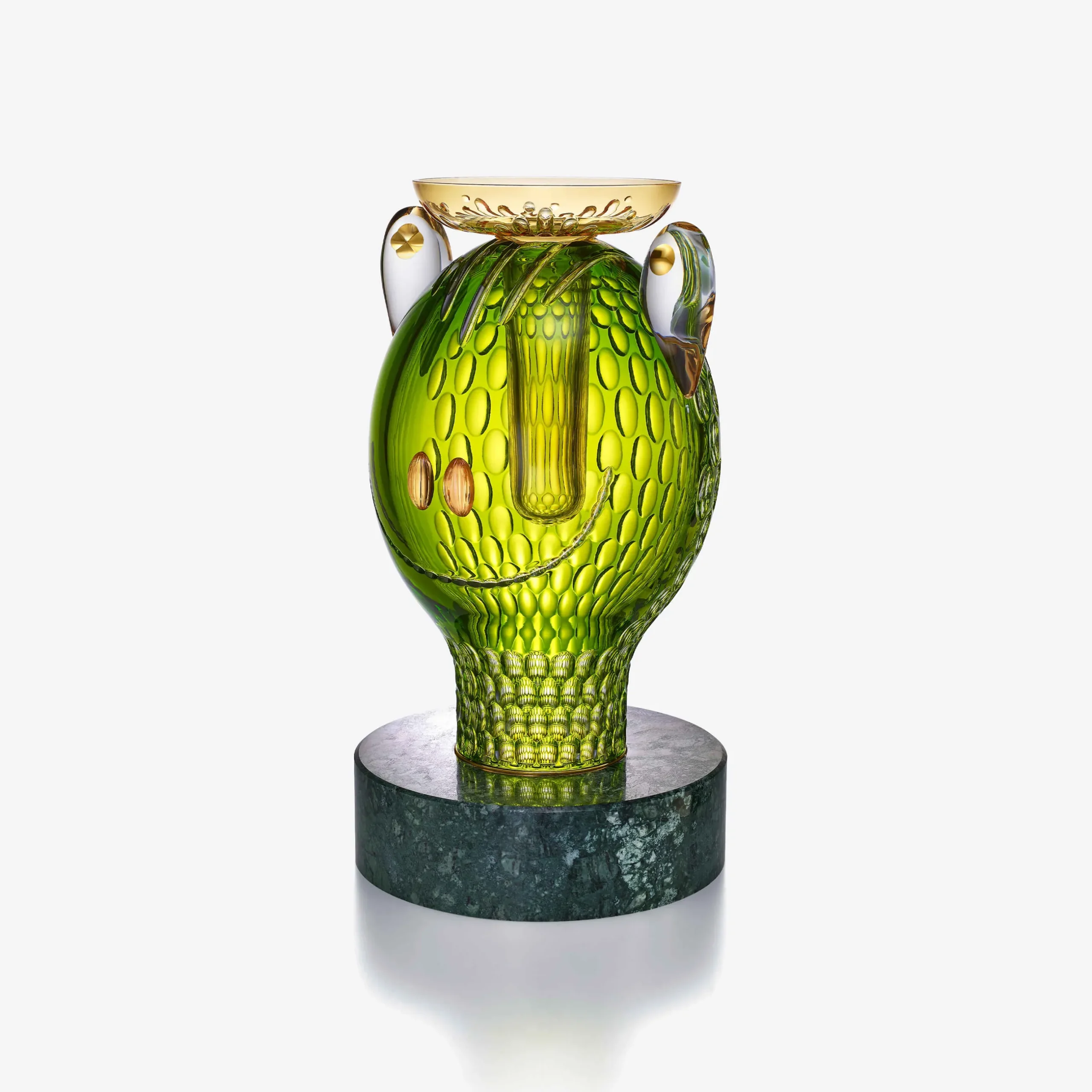 Vases Et Coupes Prestige-Baccarat Sculpture Grenouille Faunacrystopolis