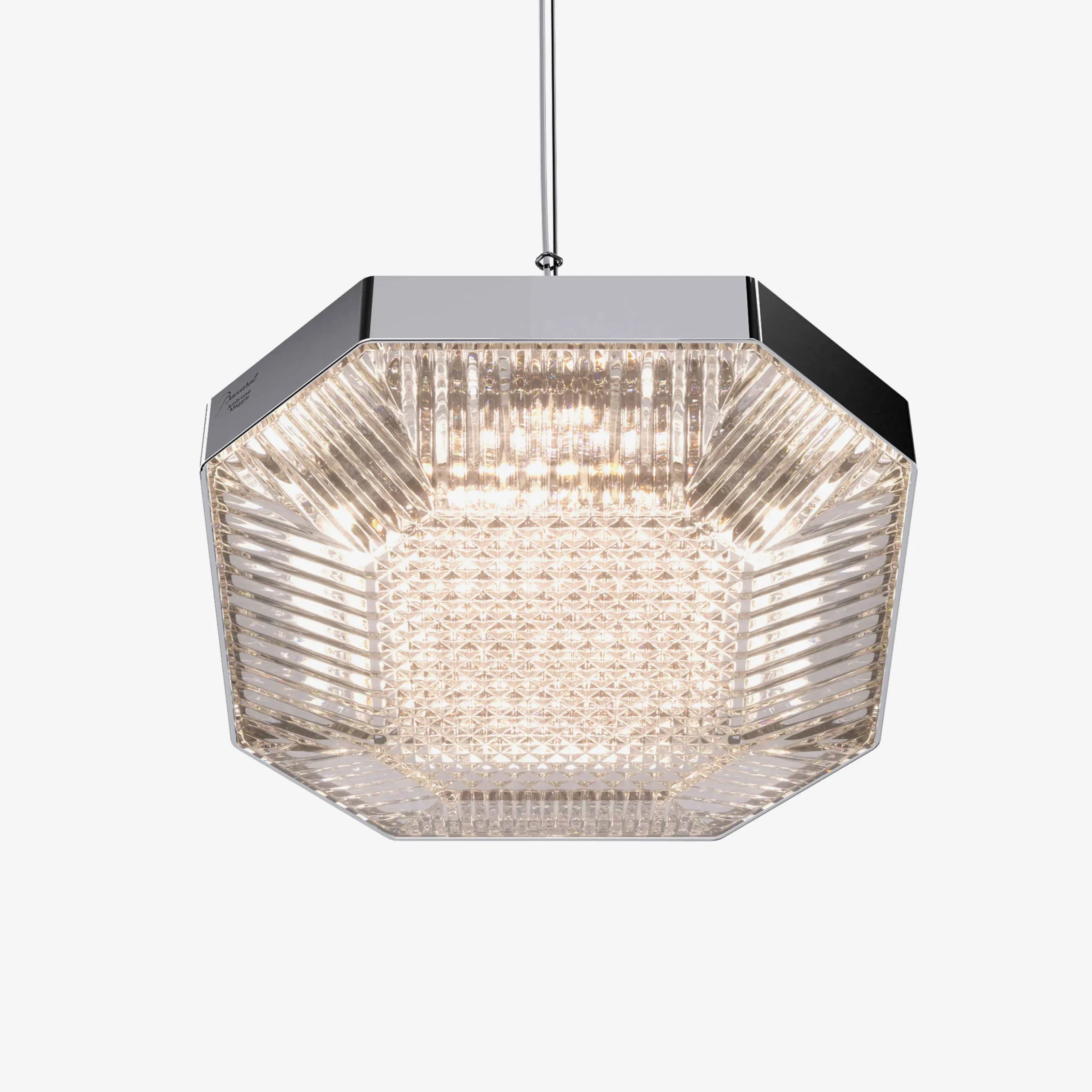Suspensions Et Plafonniers-Baccarat Suspension Octogone (1L)