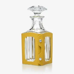 Accessoires-Baccarat Étui À Carafe Octogone Jaune