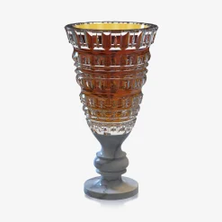 Vases Et Coupes Prestige-Baccarat Vase New Antique II Ambre
