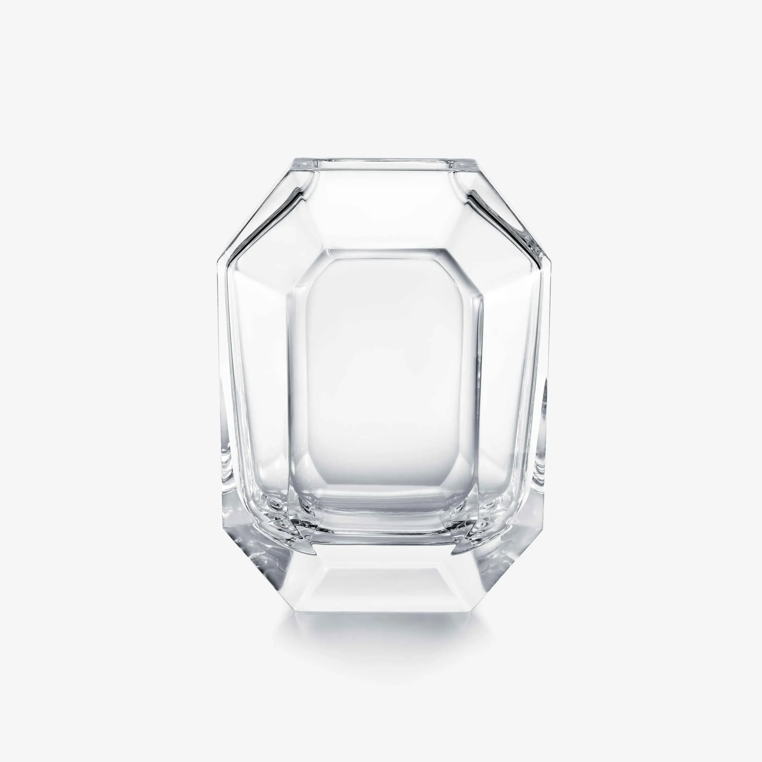 Vases-Baccarat Vase Octogone Clair